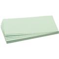 Moderationskarte grün 9.5x20.5cm Packung 500 Karten
