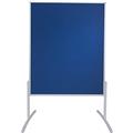 Franken Moderationstafel PRO MT800303 120x150cm Filz blau