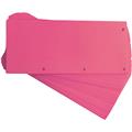 Trennstreifen pink 10.5x24cm Duo 160g beidseitig gelocht 60 St./Pack.