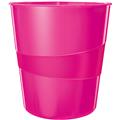 Papierkorb 15 Liter pink Wow