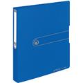 Ringbuch A4 blau 2Ringe 25mm PP-kaschiert