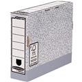 Archivschachtel A4 80mm grau/weiß Bankers Box