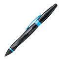 Kugelschreiber SMARTball 2.0R cyan/ schwarz blau