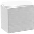 Plastikkarten 54x86mm weiß 0.76mm Zubehör DURACARD   Packung 100 Stück