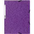 Eckspanner violett A4 Karton/Pappe 3 Jurisklappen