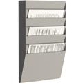 Paperflow Wand-Sortiertafel H 6F A4H1X6.02 DIN A4 grau