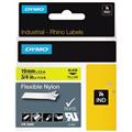 DYMO Schriftbandkassette Rhino ID1 19mmx3.5m schwarz auf gelb
