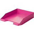 Briefkorb A4 pink Trend-Colour KLASSIK. stapelbar