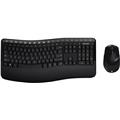 Tastatur-Maus-Set Comfort 5050 black Microsoft kabellos QWERTZ USB