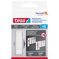 Tesa Powerstrips Klebestreifen bis 1kg weiß             Packung 6 Stück