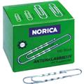 Aktenklammer 77mm gewellt Norica verzinkt m.Kugelenden Pack 100 Stück
