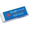 Radierer Plast Soft 0121 weiß Läufer 65x21x12mm