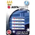 AgfaPhoto Batterien Micro AAA 1.5V LR03 110802572           4 St./Pack.