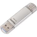 Hama USB-Stick 3.1/3.0 32GB silber FlashPen C-Laeta