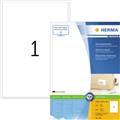 HERMA Adressetiketten 199.6x289.1mm weiß           Packung 100 Etiketten