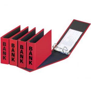 PAGNA Bankordner Basic Colours 40801-03 25x14x5cm Pappe rot