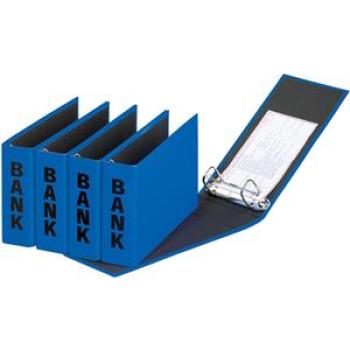 PAGNA Bankordner Basic Colours 40801-06 25x14x5cm Pappe blau