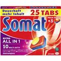 Somat Spülmaschinentabs 10 All in 1 Extra               Packung 25 Stück