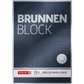Briefblock A4 kariert 50 Blatt 90g Premium Brunnen