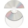 CD/DVD-Papierhüllen 1CD weiß Rücken selbstkl. Fenster    Ktn. 1000 Stück