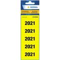 HERMA Inhaltsschilder 2021 gelb selbstklebend   Packung 100 Schilder