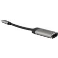 Verbatim Adapter USB-C-Stecker/HDMI Buchse Kabellänge 10cm schwarz/grau