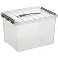 Sunware Aufbewahrungsbox 22l Q-line 400x300x260mm transparent