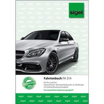 Fahrtenbuch DIN A5 für PKW/LKW 32Bl.