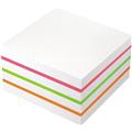 Soennecken Haftnotizwürfel 75x75mm weiß/pink/grün/orange       450Blatt