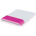 Leitz Mousepad Ergo WOW weiß/pink mit Handgelenkauflage