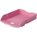 Briefkorb A4 rosa Re-LOOP stapelbar 100% Recyclingkunststoff