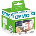 Dymo Etikett-Disketten 70x54mm weiß permanent        Rolle 320 Etiketten