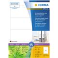 Ordneretiketten weiß 192x61mm ILK A4 Recycling Herma   Pack 400 Etiketten