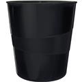 Papierkorb 15l schwarz Recycle Leitz Material:98% recyceltes Polypropylen