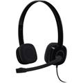 Logitech Headset H151 schwarz Stereo 3.5mm Klinke on ear