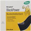 WEROPLAST Wundschnellverband 5mx6cm BlackPower