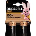 DURACELL Batterie Plus Baby C 1.5V 2 St./Pack.