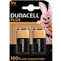 Duracell Batterien E-Block 9V 6LR61 Plus Power Alkali        2 St./Pack.