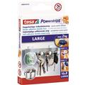 Tesa Powerstrips LARGE 50x20mm bis 2kg Haftkraft      Packung 10 Strips