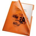Sichthüllen A4 150my orange HPVC glänzend Bene          100 St./Pack.