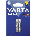 Varta Batterie LR61 AAAA 1.5V Professional             2 St./Pack.
