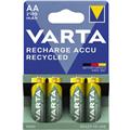 Varta Akku Recycled AA/Mignon 1.2V/ 2100mAh HR6              4 St./Pack.