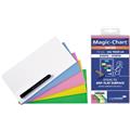 Magic-Chart Notes sortiert 10x20cm reißfest           Packung 500 Stück