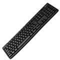 Tastatur K270 ohne Kabel schwarz business unifying