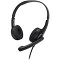 Hama PC-Headset HS-P150 V2 schwarz 3.5mm Klinkenstecker On-Ear