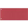 Trennstreifen rot 10.5x24cm 190g 100 St./Pack.