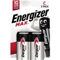 Energizer Batterien Baby/C 1.5V LR14 Max Alkali-Mangan        2 St./Pack.