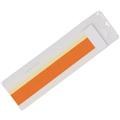 Farbsignal orange selbstklebende Folie 25x9mm für Sorte 81 Pack 100 St