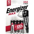 Energizer Batterie Micro AAA Max Alkaline LR03 1.5V   Packung 4 Stück