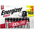 Energizer Batterie Mignon AA Max Alkaline LR6         Packung 8 Stück